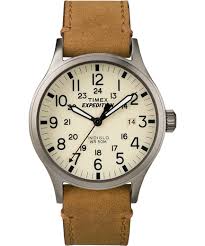 Expedition Scout 40mm Leather Watch | Timex | Leather watch